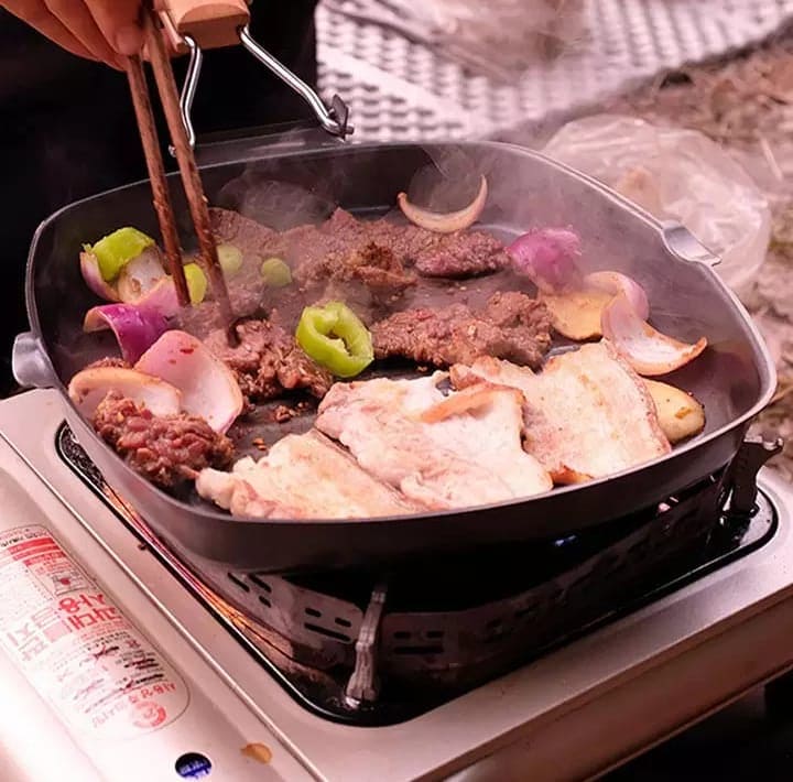 Non-Stick Grilling Pan, Square Grill Cookware Non-Stick Grilling Pan, Square Grill Cookware